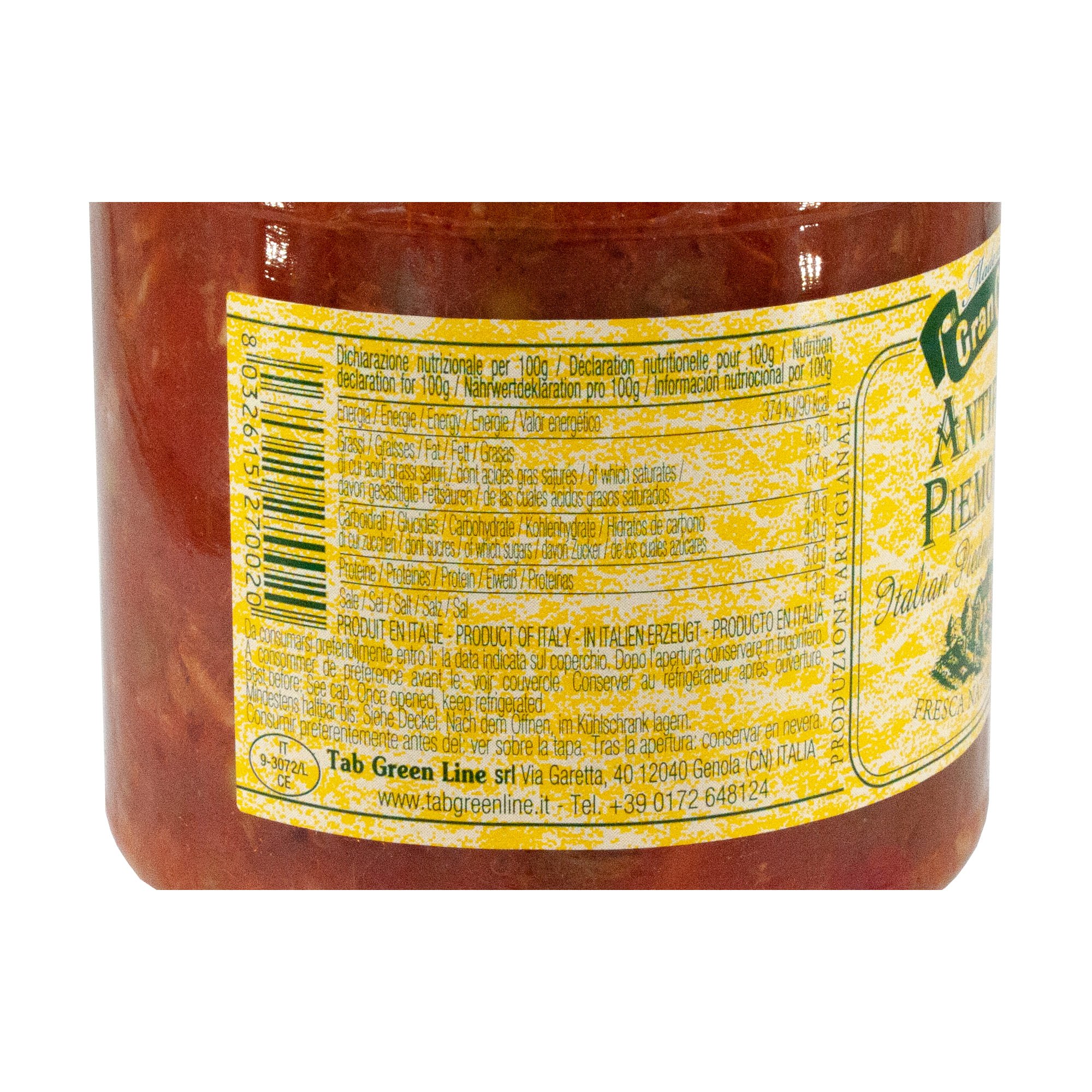 10122 Antipasto Piemontese label1
