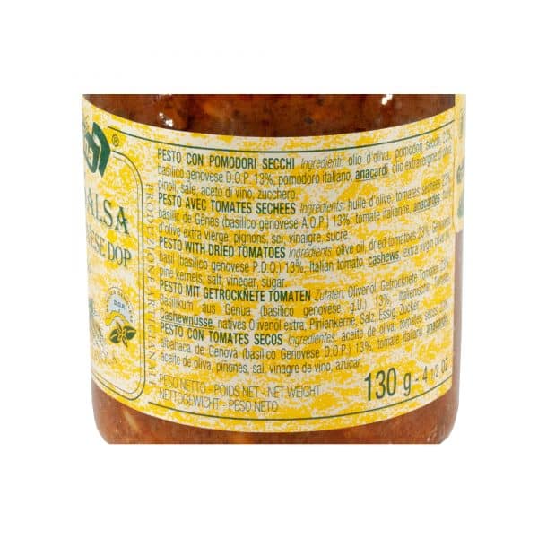 10131 Pesto in Salsa label