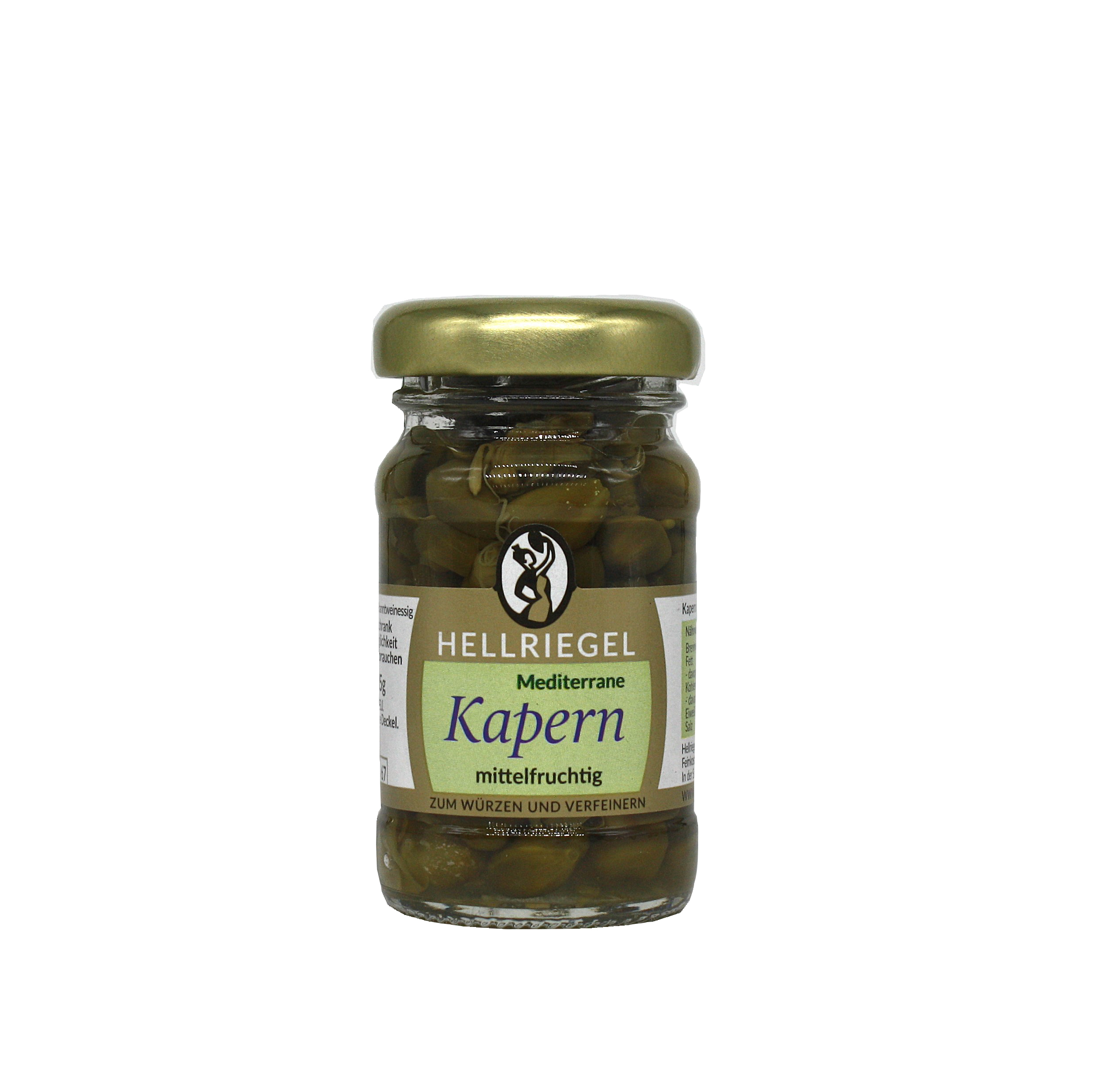 Hellriegel Raffinesse Kapern - mittelfruchtig 35 g 1 Hellriegel Raffinesse Kapern - mittelfruchtig 35 g