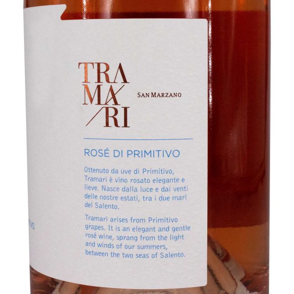 23352 Tramari Rose di Primitivo Salento back 2