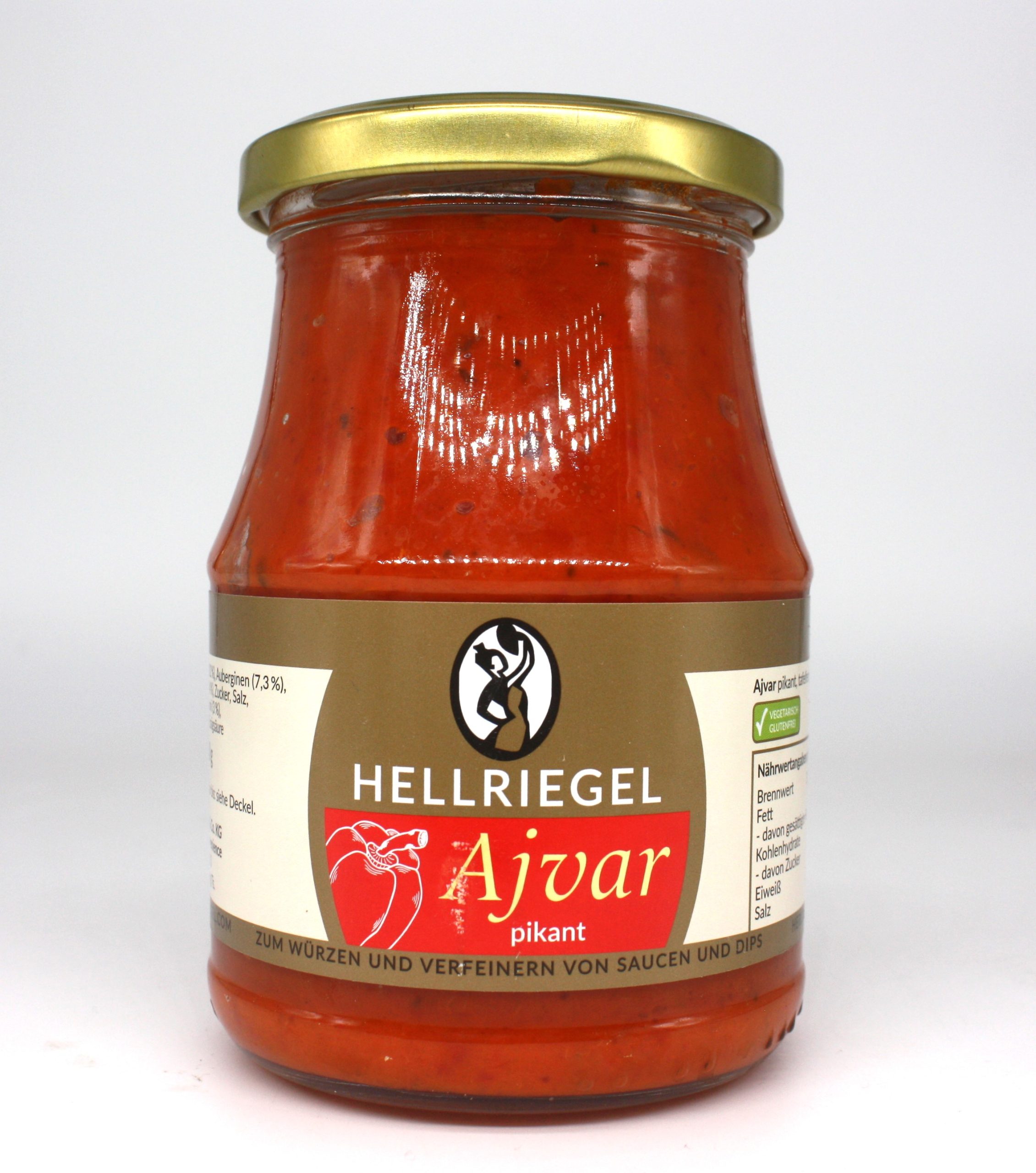 Hellriegel Ajvar pikant, 350 g 1 Hellriegel Ajvar pikant, 350 g
