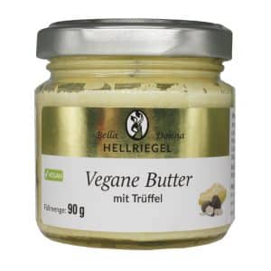 Hellriegel Bella Donna Vegane Butter mit schwarzen Trüffel 90 g