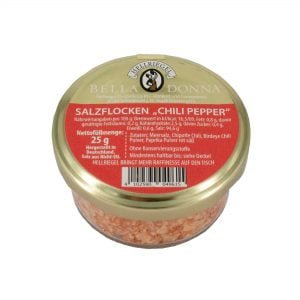 Salzflocken Chili Pepper
