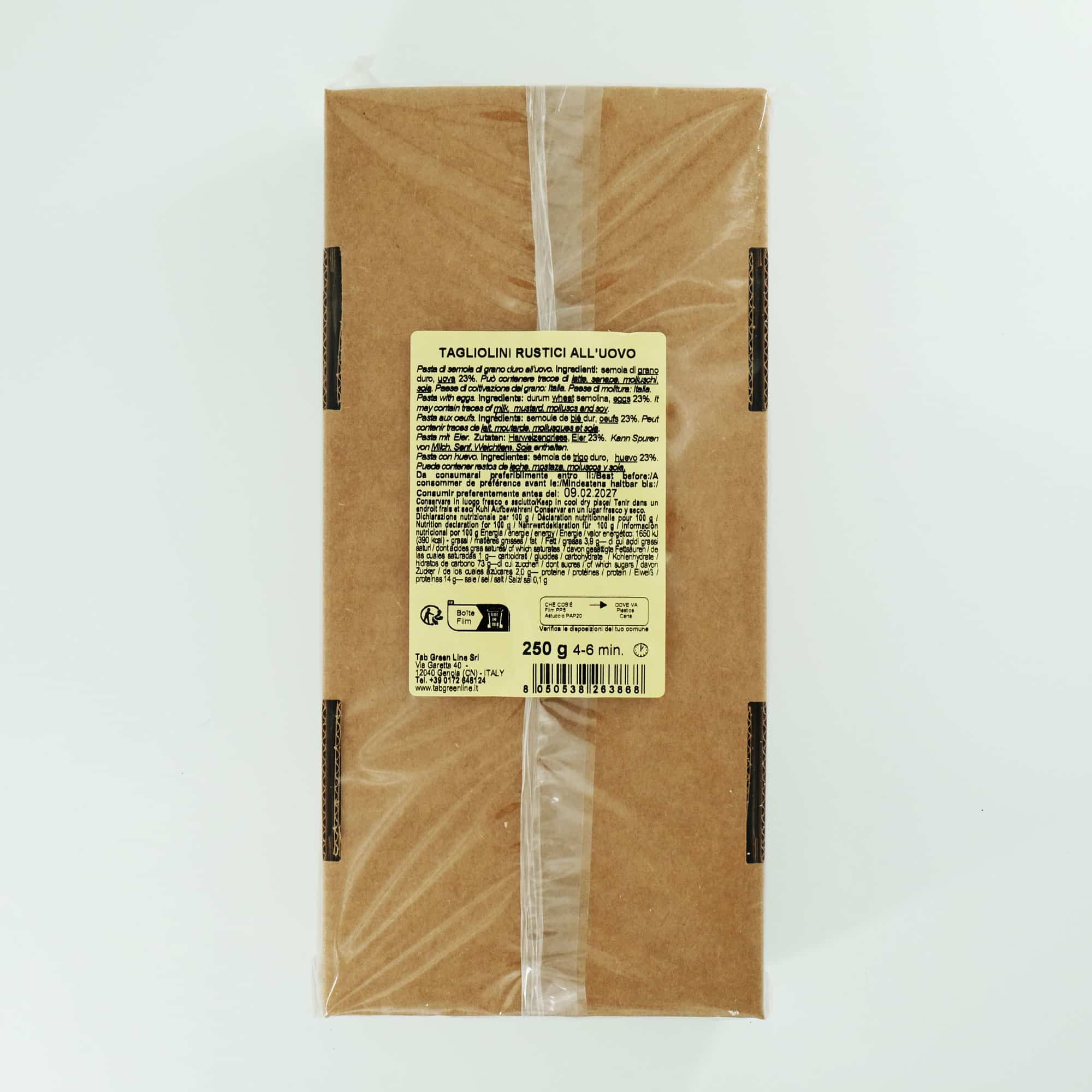 Tagliolini mit Ei 250 g – Bild 2