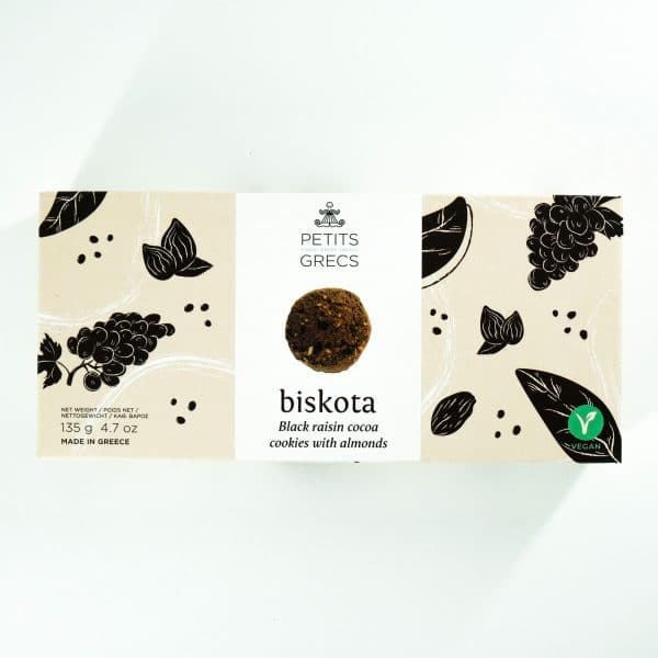 PetitGrecs biskota raisin oben